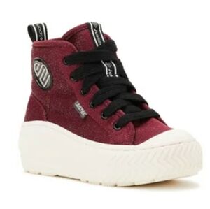 Girls Justice Lug Bottom High Top Sneakers